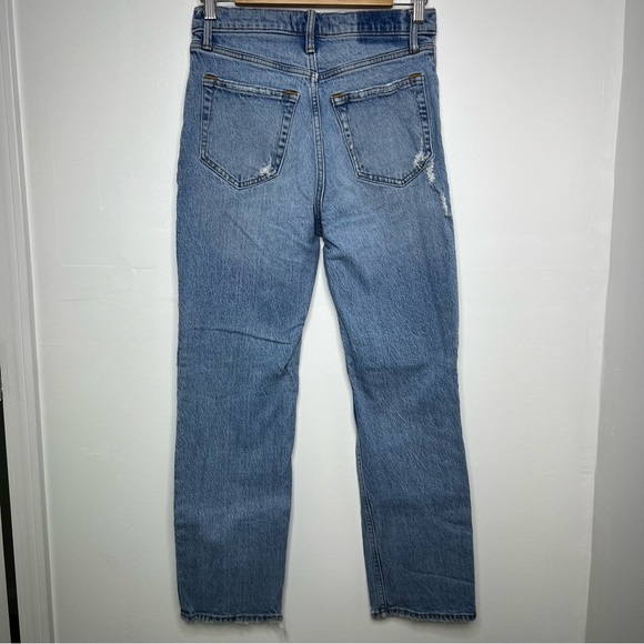ABERCROMBIE The Dad High Rise Distressed Jeans - Picture 5 of 6